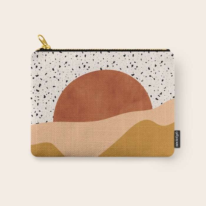 Terrazzo Sky Landscape Carry All Pouch Gallery Image 1