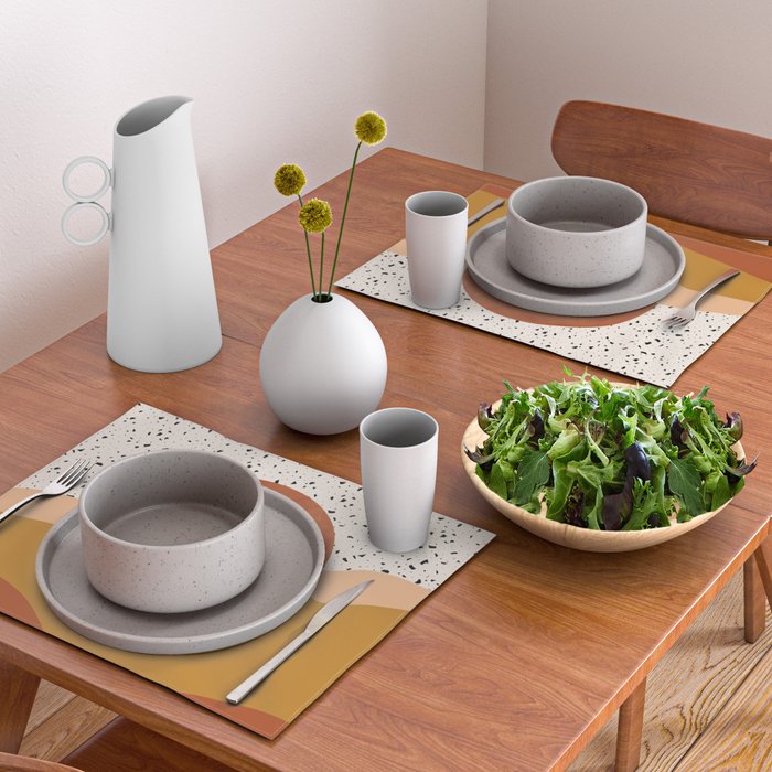 Terrazzo Sky Landscape Placemat Gallery Image 2