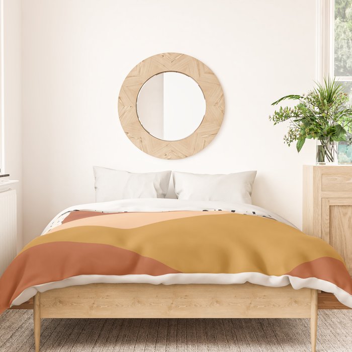 Terrazzo Sky Landscape Duvet Cover Gallery Image 3