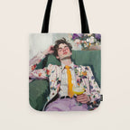 Dreaming in Floral Silence Tote Bag Gallery Image 1