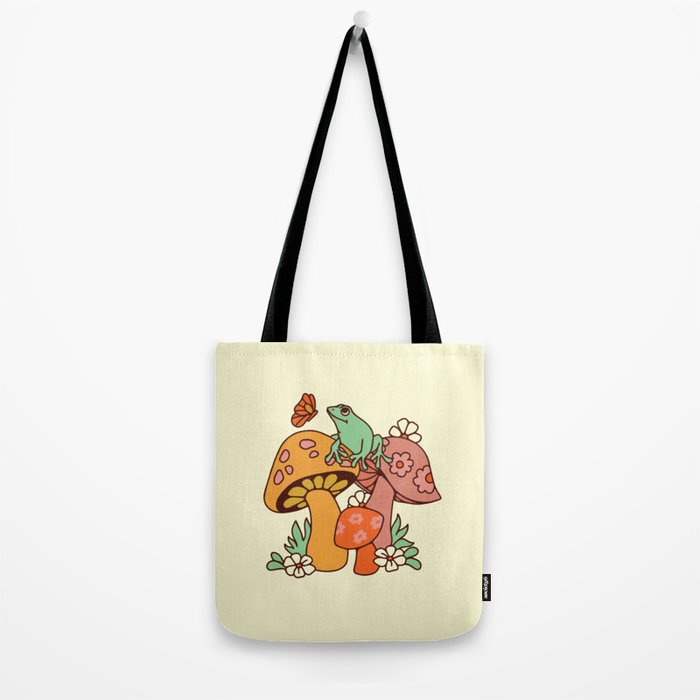 Mushroom Frog Tote Bag Gallery Image 2