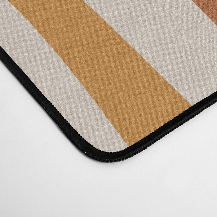 Liquid Swirl Abstract in Earth Tones Desk Mat Gallery Image 4