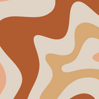 Liquid Swirl Abstract in Earth Tones Coffee Mug Gallery Image 2