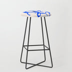 The Dance 3 | Henri Matisse - La Danse | Ultramarine Blue Edition Stool Gallery Image 1