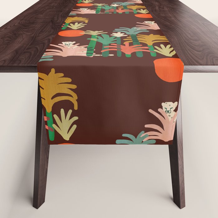 Cheetah Table Runner Gallery Image 1