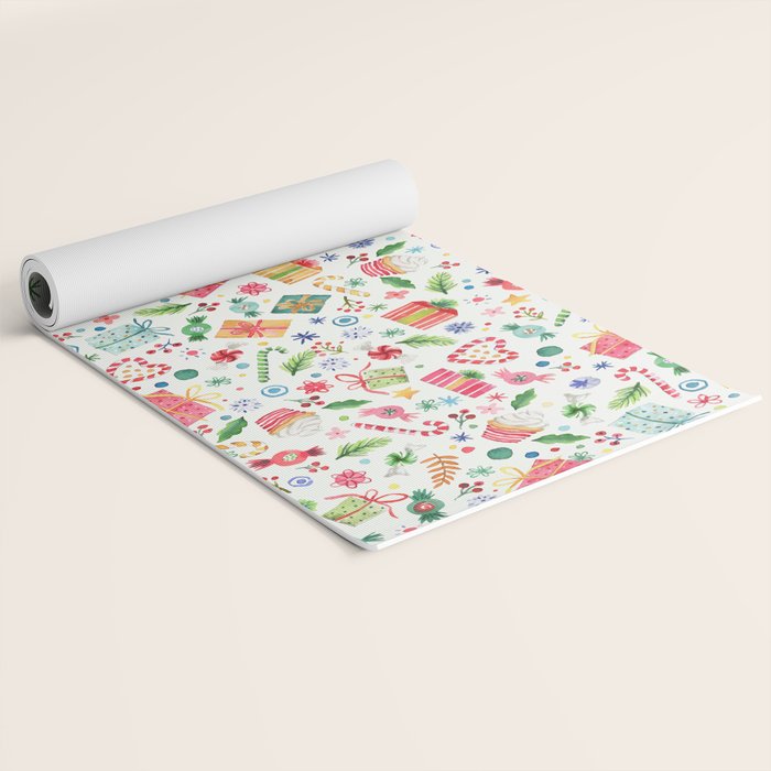 Holiday 2025 Sweets, Gifts and Candies Yoga Mat Gallery Image 2