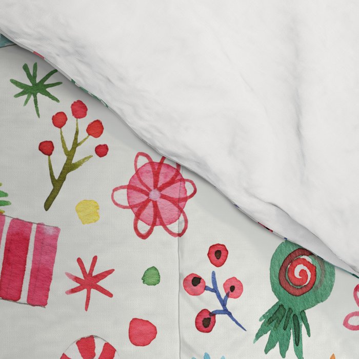 Holiday 2025 Sweets, Gifts and Candies Comforter Gallery Image 4
