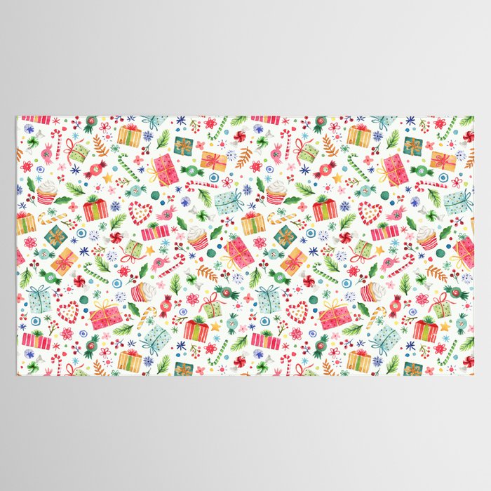 Holiday 2025 Sweets, Gifts and Candies Tablecloth Gallery Image 2
