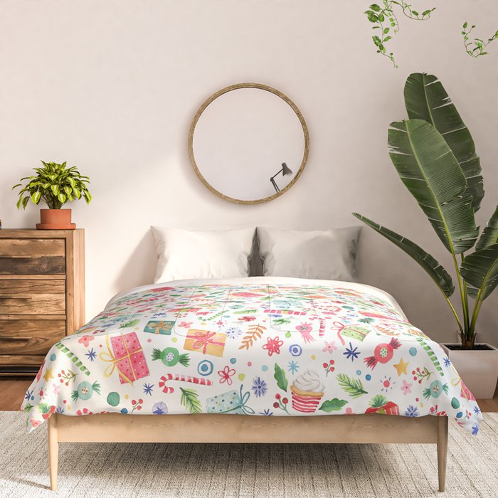 Holiday 2025 Sweets, Gifts and Candies Comforter Gallery Image 3