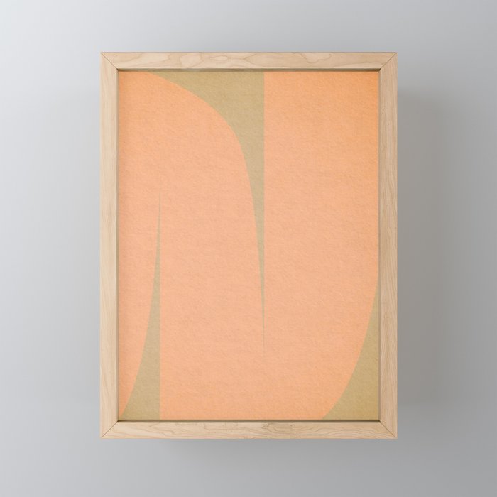 simple abstract shape-05  Mini Art Print Gallery Image 1