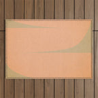 simple abstract shape-05  Outdoor Rug Gallery Image 1
