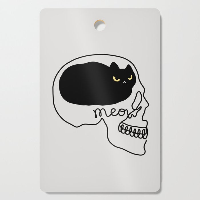 Cat Landscape 67: Cat People Cutting Board Gallery Image 1