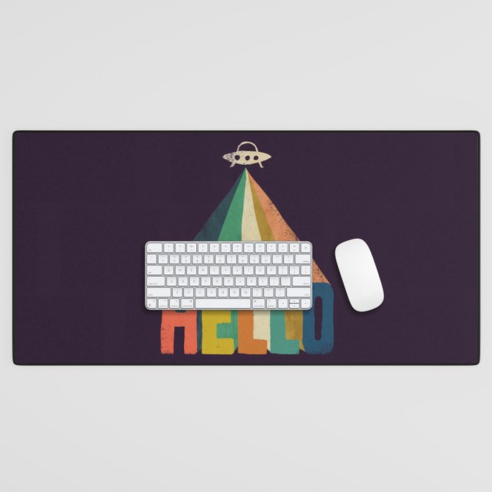 Hello I come in peace Desk Mat Gallery Image 1