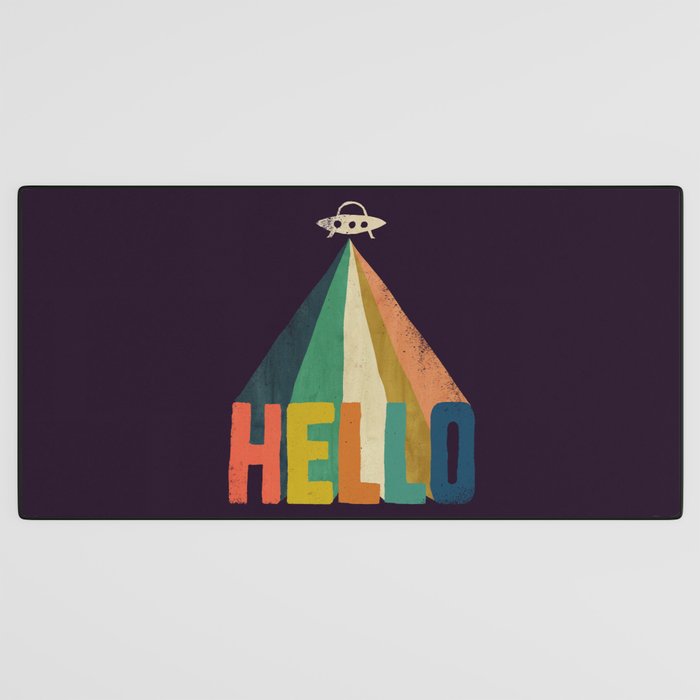 Hello I come in peace Desk Mat Gallery Image 3