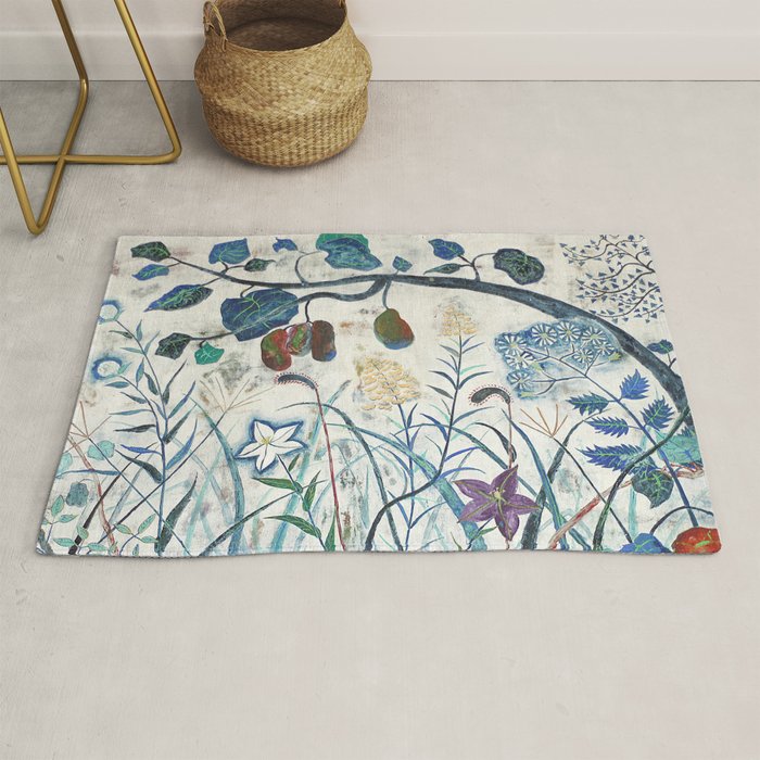 nature Japanese painting Rug Gallery Image 1