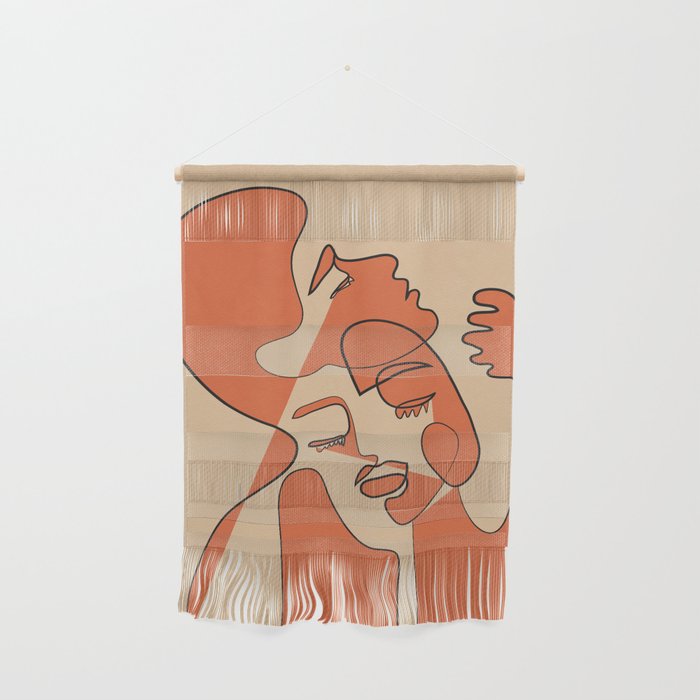 Abstract Faces 10 Wall Hanging Gallery Image 1