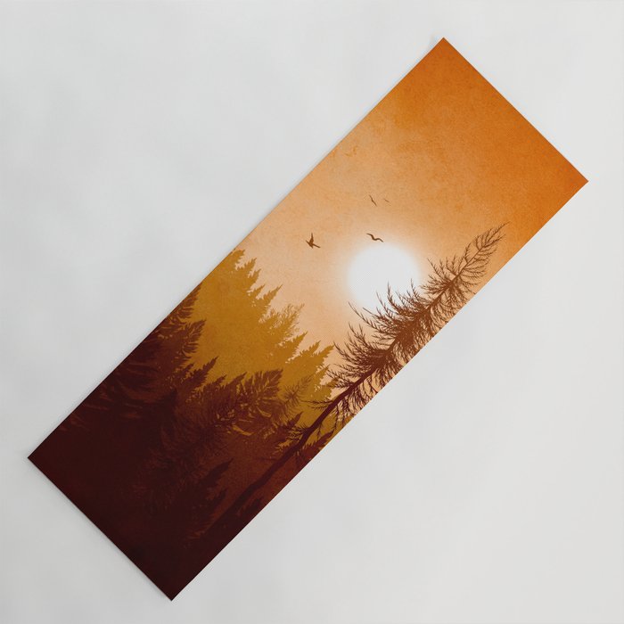 Morning Mountain Mist 1 Yoga Mat Gallery Image 1
