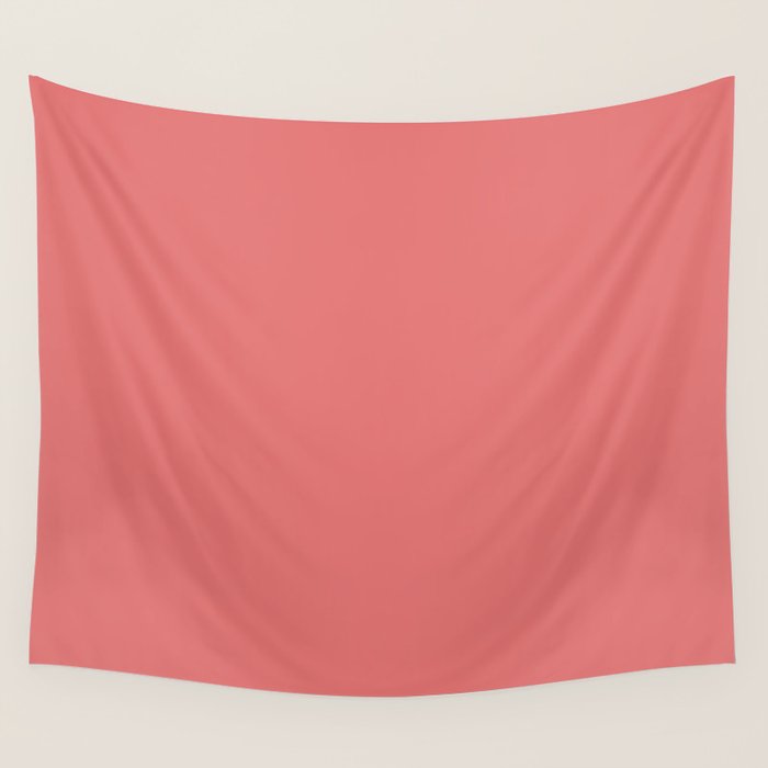 Boca Solid Shades - Dusty Rose Wall Tapestry Gallery Image 4