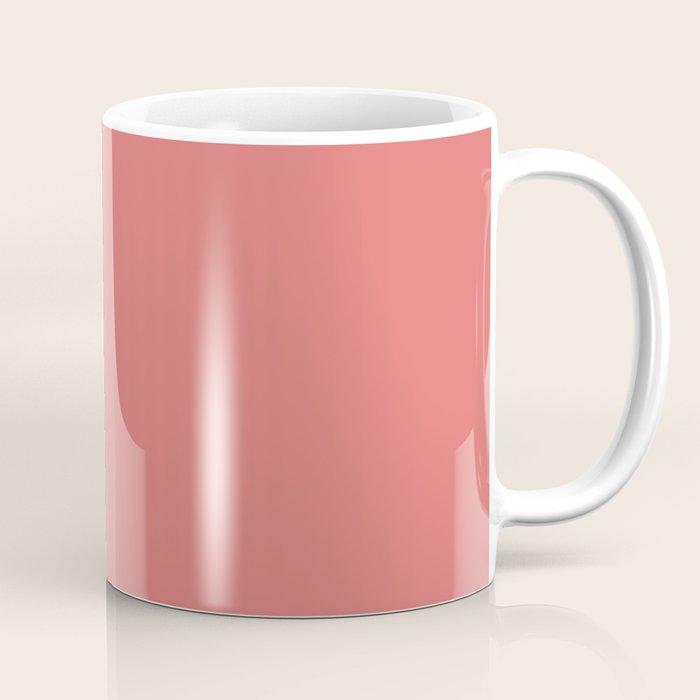Boca Solid Shades - Dusty Rose Coffee Mug Gallery Image 1