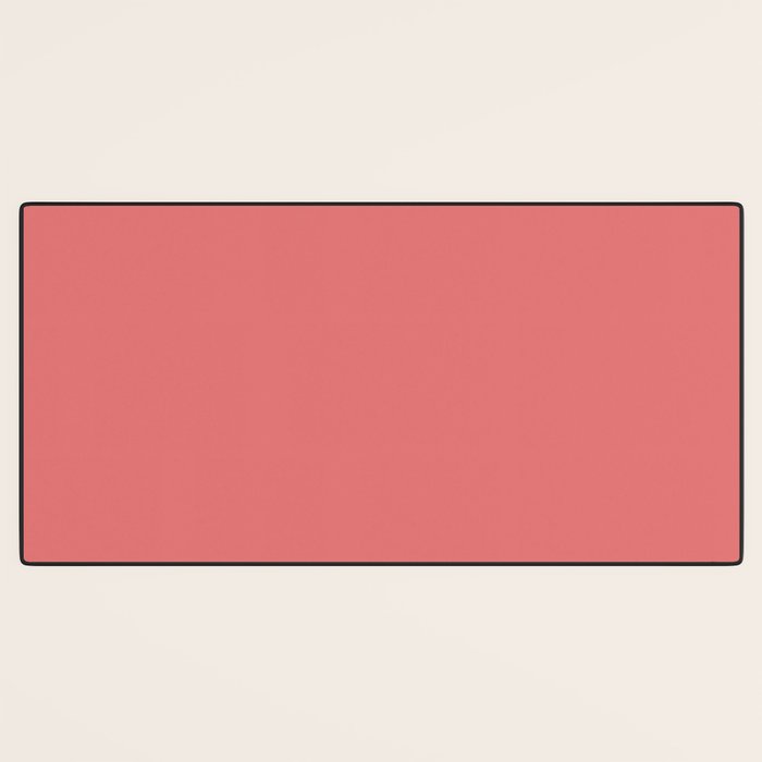 Boca Solid Shades - Dusty Rose Desk Mat Gallery Image 3
