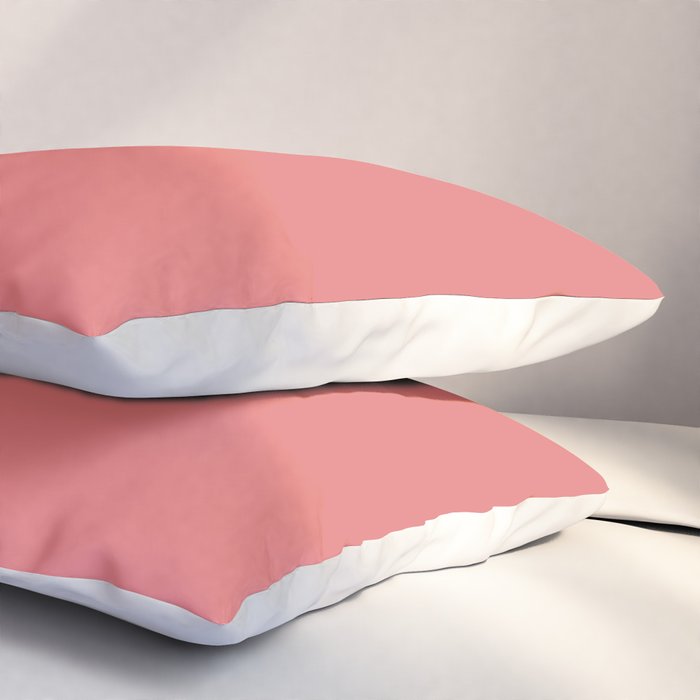Boca Solid Shades - Dusty Rose Pillow Sham Gallery Image 3