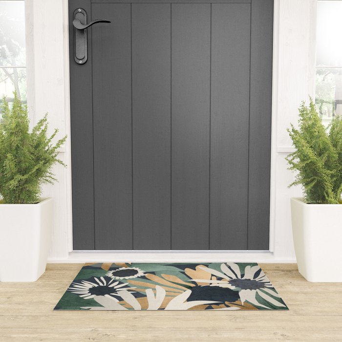 Flowers 10 Welcome Mat Gallery Image 3