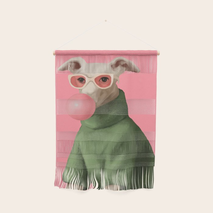 Bubblegum Pup Wall Hanging Gallery Image 1