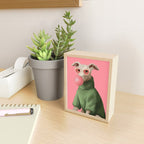 Bubblegum Pup Mini Art Print Gallery Image 2