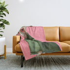Bubblegum Pup Throw Blanket Gallery Image 1
