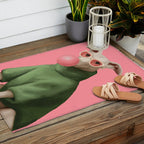 Bubblegum Pup Outdoor Rug Gallery Image 2