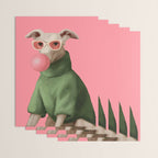 Bubblegum Pup Wrapping Paper Gallery Image 3