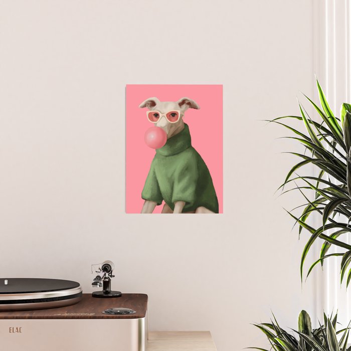 Bubblegum Pup Poster Gallery Image 2