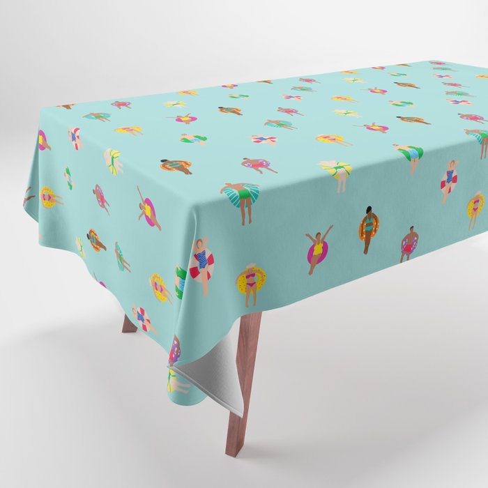 Pool Floating Tablecloth Gallery Image 1