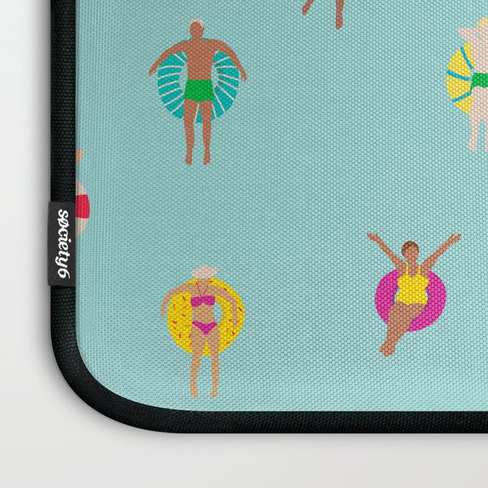 Pool Floating Laptop Sleeve Gallery Image 3
