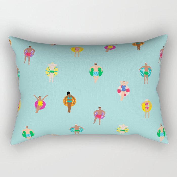 Pool Floating Rectangular Pillow Gallery Image 1
