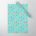 Pool Floating Wrapping Paper Gallery Image 1
