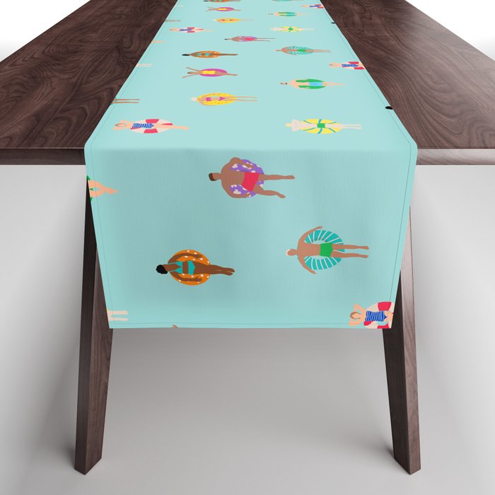 Pool Floating Table Runner Gallery Image 1