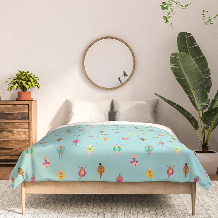 Pool Floating Comforter Gallery Image 3