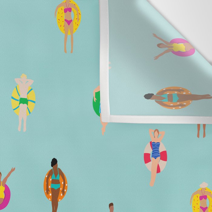 Pool Floating Wall Tapestry Gallery Image 3