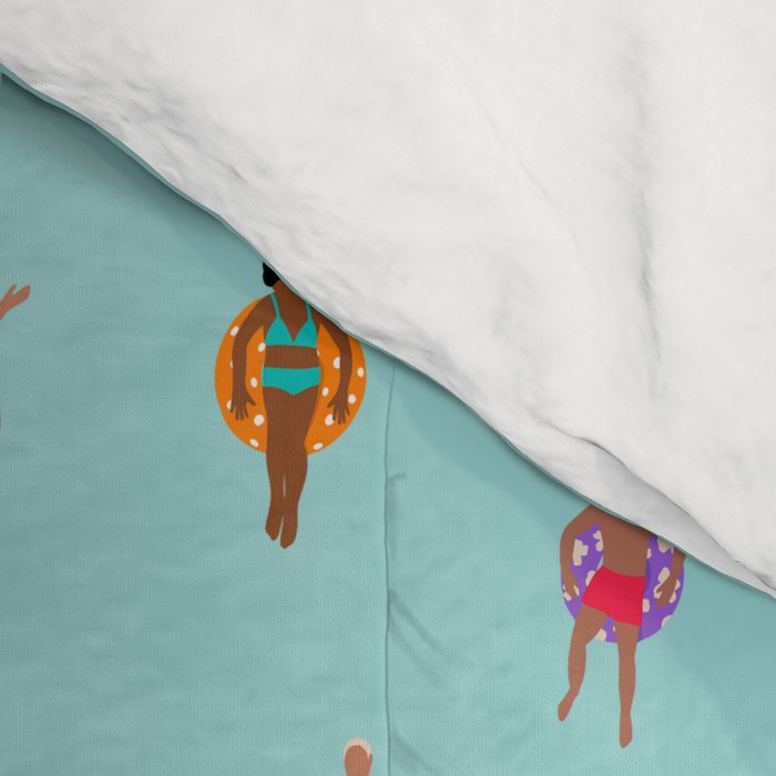 Pool Floating Comforter Gallery Image 4