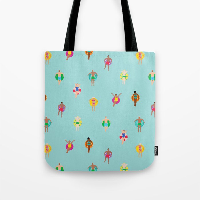 Pool Floating Tote Bag Gallery Image 1