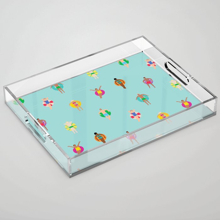 Pool Floating Acrylic Tray Gallery Image 1