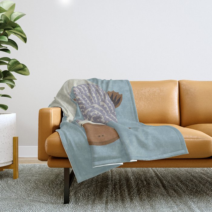 Whimsical Platypus Throw Blanket Gallery Image 1