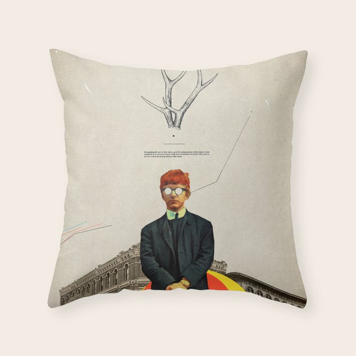 Bright Posture Throw Pillow Gallery Image 6