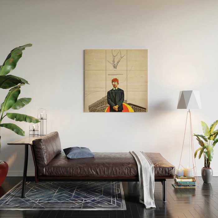 Bright Posture Wood Wall Art Gallery Image 2