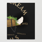 English Cream Golden Retriever Dog Farm Cart Vintage Style Art Notebook Gallery Image 4