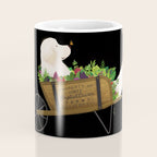 English Cream Golden Retriever Dog Farm Cart Vintage Style Art Coffee Mug Gallery Image 4