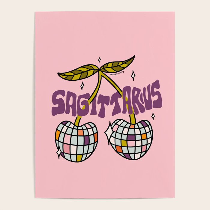 Sagittarius Cherries Poster Gallery Image 4