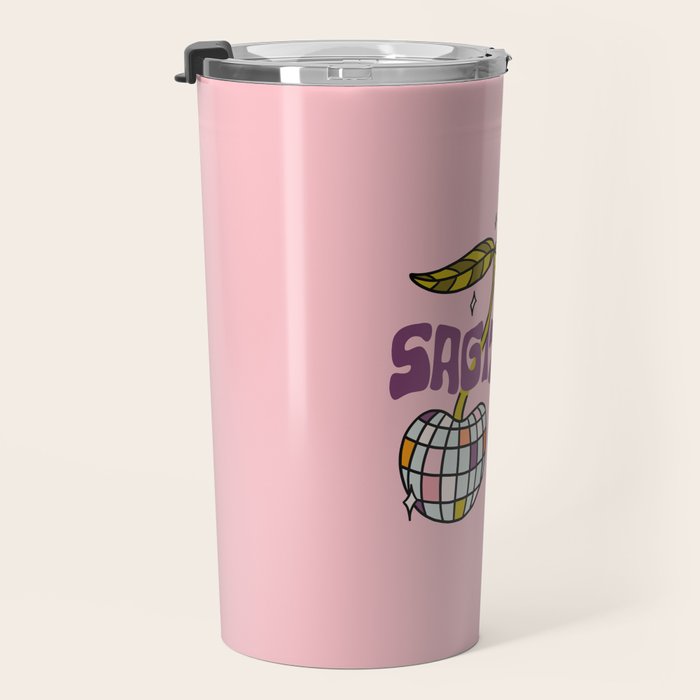 Sagittarius Cherries Travel Mug Gallery Image 3