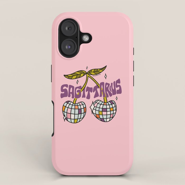 Sagittarius Cherries iPhone Case Gallery Image 1